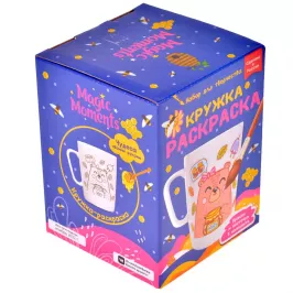 Кружка-раскраска "Мишка с медом" картинка 372169 - МосИгра
